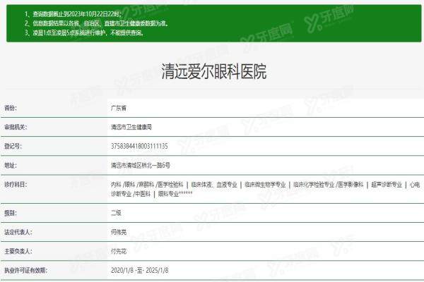 清远爱尔眼科医院资质yk.yadoo.cn.jpg