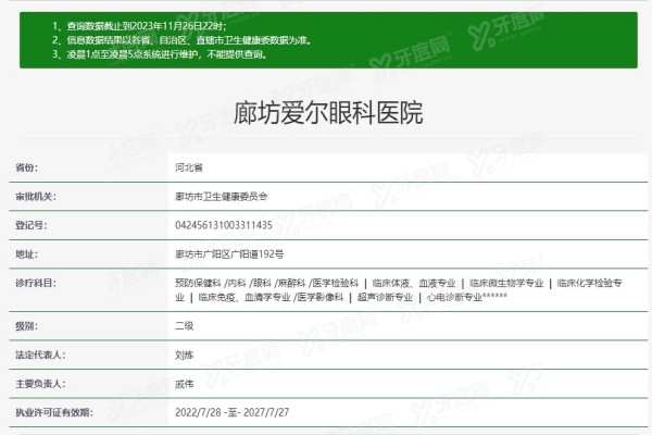 yk.yadoo.cn廊坊爱尔眼科医院科室介绍：科室齐全，门诊眼病治疗服务齐全.jpg