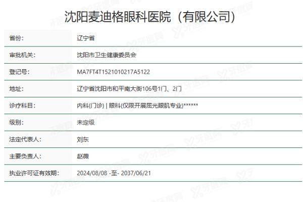 沈阳麦迪格眼科医院yanke.yadoo.cn