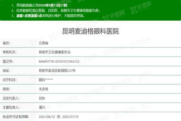 昆明麦迪格眼科医院正规吗yanke.yadoo.cn
