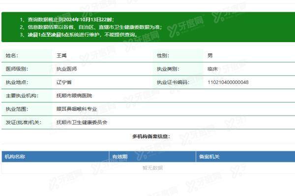 抚顺眼病医院王禹医生yanke.yadoo.cn