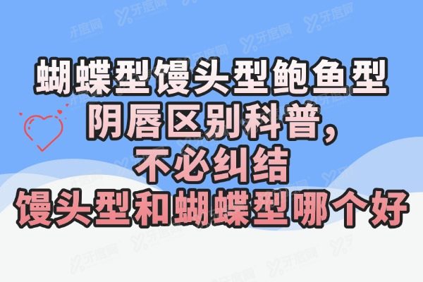 蝴蝶型馒头型鲍鱼型阴唇形状