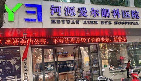 河源爱尔眼科营业时间：8:00-18:00，爱尔眼科地址在兴源西路12号