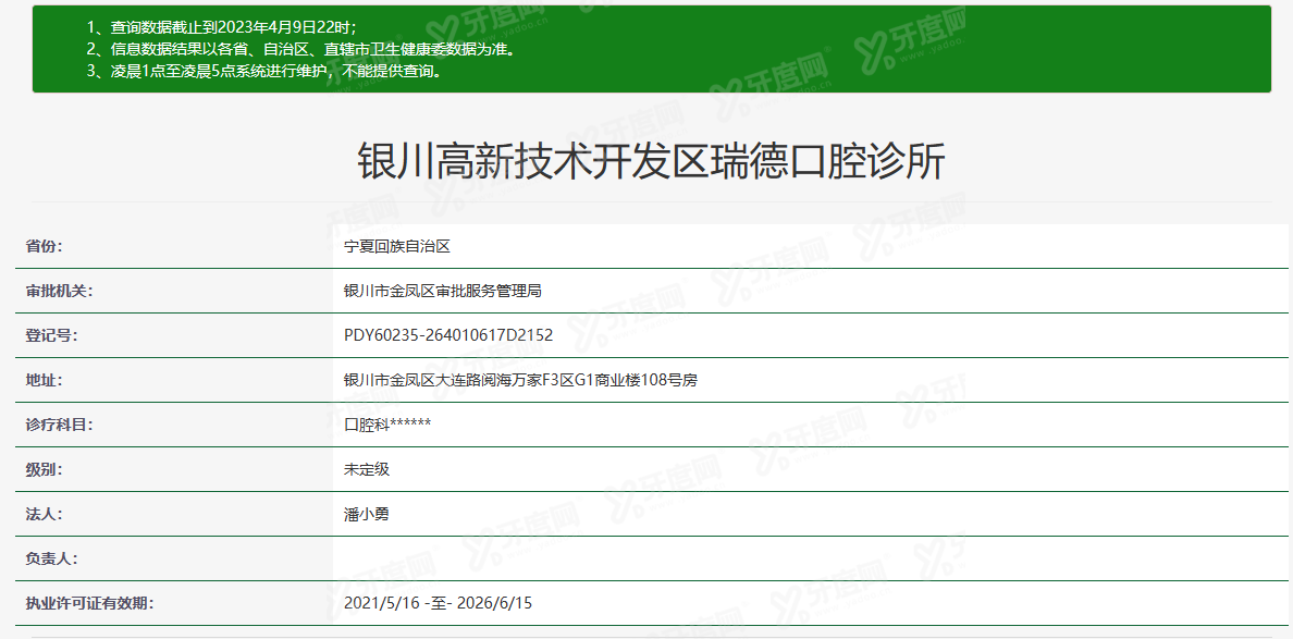 银川瑞德口腔医院正规吗www.yadoo.cn