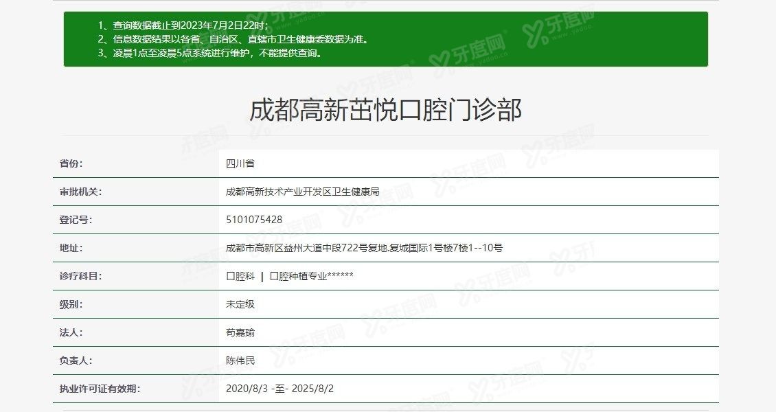 成都茁悦口腔www.yadoo.cn