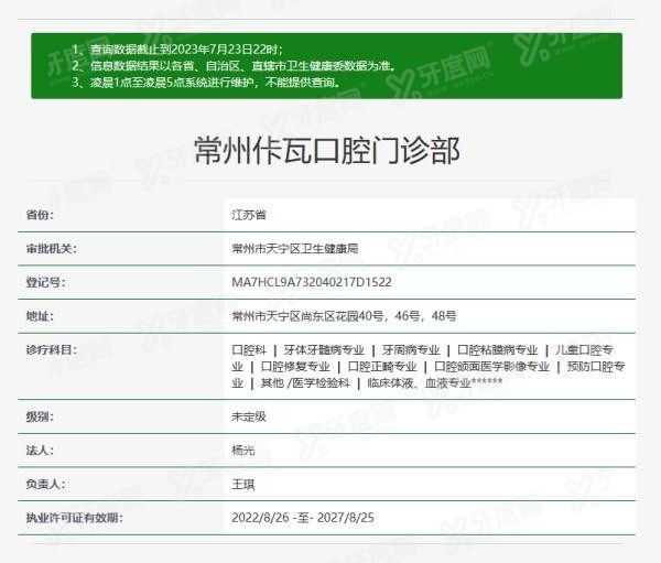 常州佧瓦口腔医院怎么样www.yadoo.cn