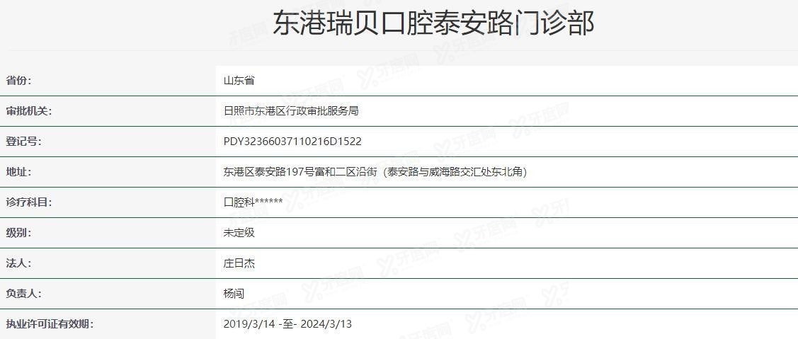 日照瑞贝囗腔医院能用医保吗www.yadoo.cn.jpg