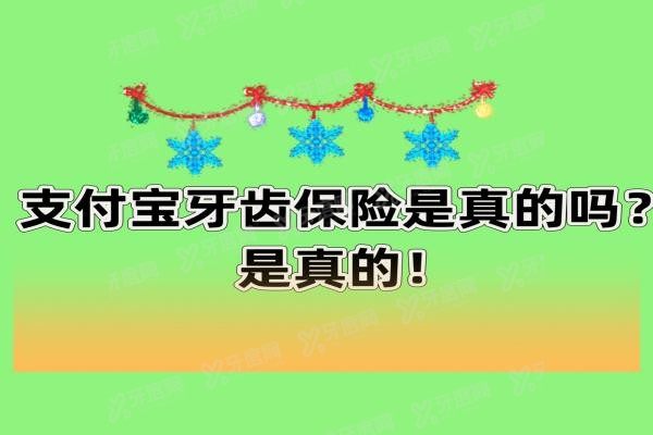 支付宝588元牙齿保险是真的吗www.yadoo.cn