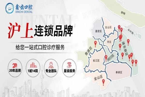 上海鑫齿口医院收费价格表
